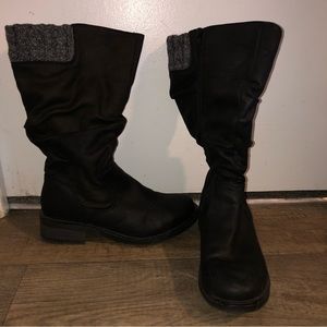 Life stride wide calf boots